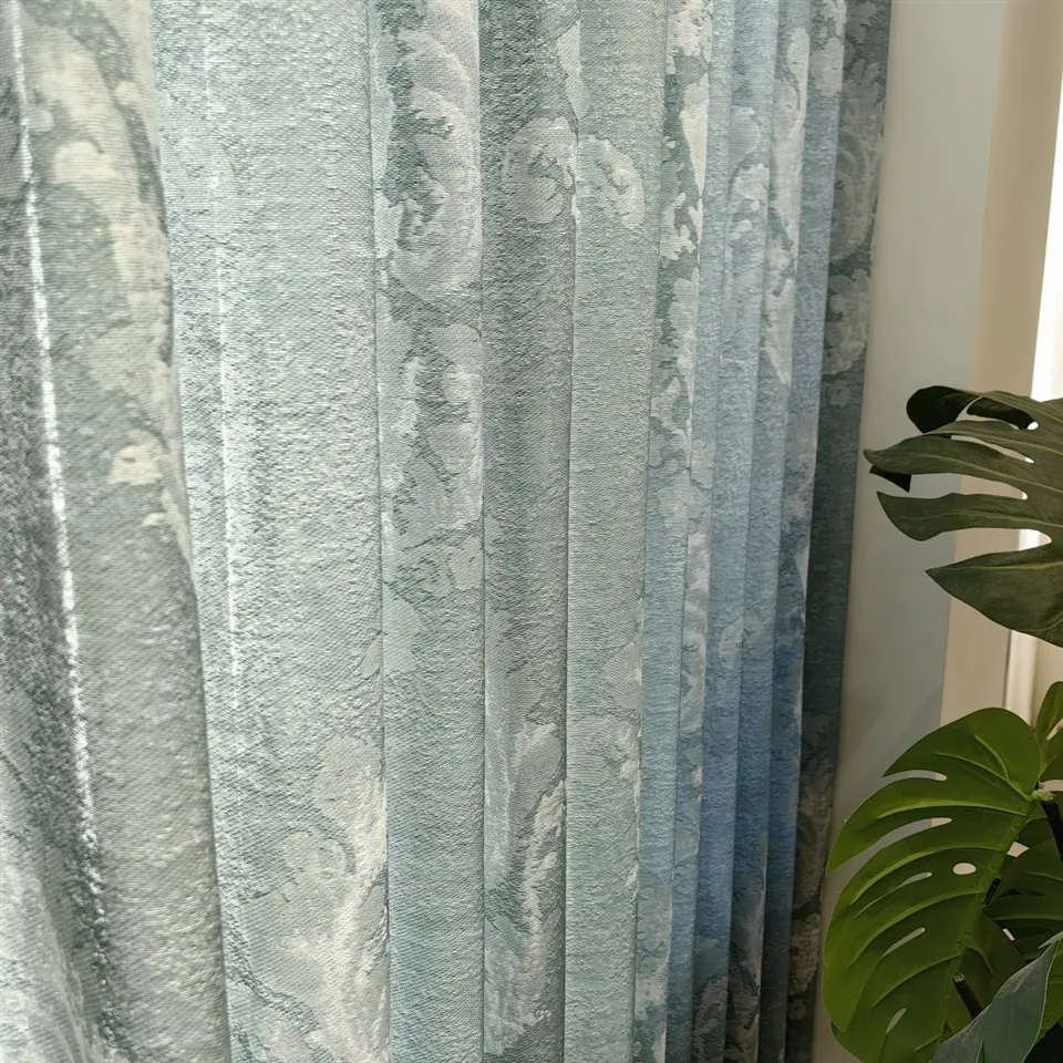 Jacquard sheer curtain