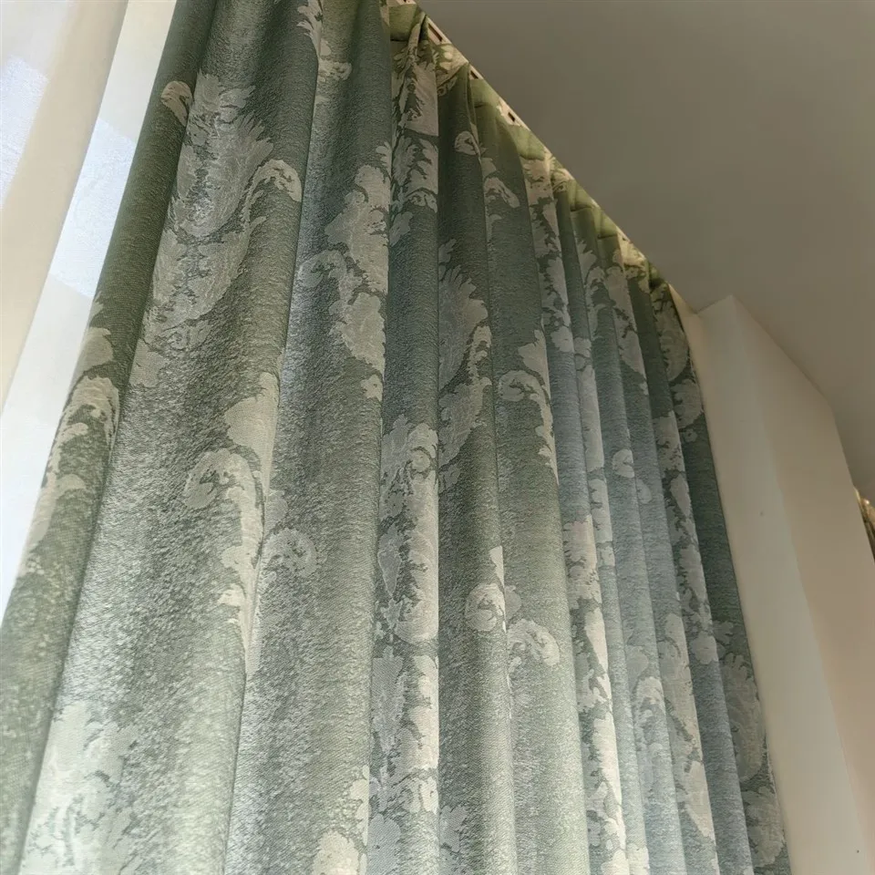 European Jacquard sheer curtain